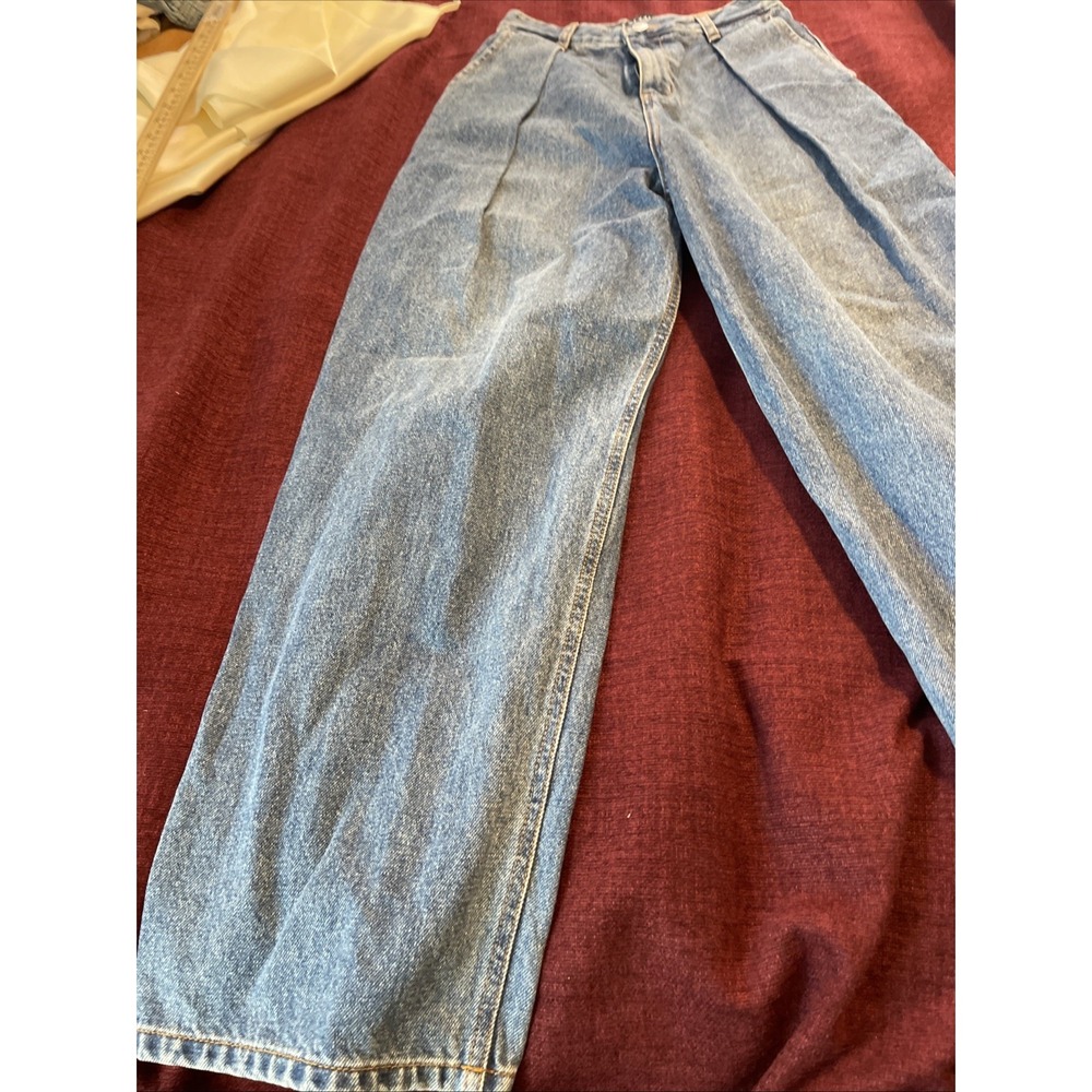 ORR Pleated Women Jeans Size XS Blue